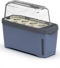 GUSTA GARDEN Harry Herbs 4in1 Kr&auml;utertopf Blau - Pflanzentopf - Abnehmbare