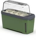 GUSTA GARDEN Harry Herbs 4in1 Kr&auml;utertopf Dunkelgr&uuml;n - Pflanzentopf -...