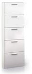 Vicco Schuhkipper Gizmo, Wei&szlig;, 59 x 169.5 cm, zur Aufbewahrung von bis zu 15 Paar