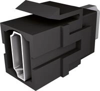 BACHMANN 918.04100000000005 918.041 HDMI Keystone, Kupplung, Schwarz
