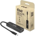 Club3D CAC-1588 USB Gen2 Typ-C zu HDMI&trade; 8K60Hz oder 4K120Hz HDR10, DSC1.2, Power