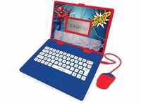 LEXIBOOK JC598SPi2 Spider-Man-pädagogischer und zweisprachiger Laptop