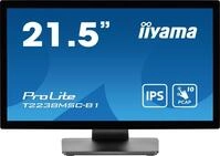 iiyama Prolite T2238MSC-B1 Full-HD IPS PCAP Touchscreen-Monitor | 54,5 cm,...