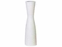 Casablanca Vase Tamera Keramik,weiß,H.58/D.14
