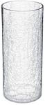 Atmosphera - Zylindervase - Craquel&eacute;-Glas - H30 cm - Transparent