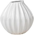 Broste Copenhagen Wide Vase M Keramik Ivory 25 cm