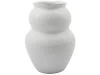 House Doctor Vase, Juno, Weiß, Product Size:h: 22.5 cm, Dia: 17 cm, 205420080