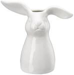 Hutschenreuther Hasen-Vase Weiss Vase 16 cm