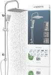 Sch&uuml;tte Duschset MALLORCA Duschs&auml;ule mit gro&szlig;er Regendusche, Handbrause mit 3