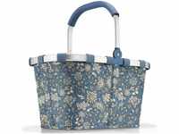 reisenthel carrybag dahlia blue – Stabiler Einkaufskorb mit viel Stauraum und
