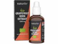 NATURITY Bio Grapefruitkernextrakt, 1200 mg Bioflavonoide/100 ml, zertifizierte