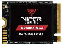 Patriot Memory Viper VP4000 Mini 1TB M.2 2230 PCIe Gen4 x4 SSD - Solid State...
