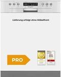 Exquisit PRO Einbaugeschirrsp&uuml;ler teilintegrierbar 60 cm, 14 Ma&szlig;gedecke, Aquastop,