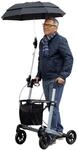 RUSSKA Regenschirm f&uuml;r Rollator schwarz・(11448160)・