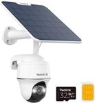 Reolink 4K 3G/4G LTE &Uuml;berwachungskamera mit SIM Karte, 355&deg;&140&deg; PTZ Solar...