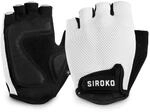 SIROKO - Fahrradhandschuhe Aero White - XS - Wei&szlig;