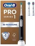 Oral-B Pro Series 1 Plus Edition Elektrische Zahnb&uuml;rste mit 3 Aufsteckb&uuml;rsten,