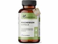 plantrition Magnesium Kapseln 775 mg davon 100 mg elementares Magnesiumglycinat...