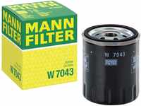MANN-FILTER W 7043 - Schmierölwechselfilter – Für PKW