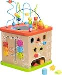 goki 59964 - Activity- und Motorikw&uuml;rfel ActiveKids aus Holz und Metall,