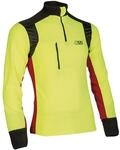 PSS Fleeceshirt X-Treme Polar Gelb/Rot Gr&ouml;&szlig;e XXL