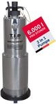 T.I.P. 4in1 Zisternenpumpe - Tauchdruckpumpe Edelstahl (6.000 l/h F&ouml;rdermenge, 43 m