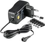Goobay 67951 Universal Netzteil 3V - 12V max 12 W Netzger&auml;t mit Adapter 2x