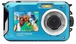 GoXtreme Reef Unterwasserkamera mit Zwei Displays, wasserfest bis 3 m, bis zu 24 MP