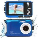 Aquapix W3027 'Wave' Unterwasserkamera, wasserfest bis 3 m, 2.7" Display, bis zu 30