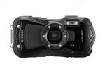 Ricoh WG-80 Schwarz wasserdichte Digitalkamera - sto&szlig;sicher frostsicher drucksicher