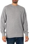 Gant Herren Reg Shield C-Neck Sweat Sweatshirt (1er Pack)