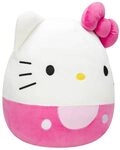 Squishmallows JWHK-12KP - Pinke Hello Kitty 30 cm, offizielles Jazwares Pl&uuml;sch,