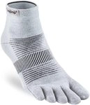 Injinji Run Lightweight Mini-Crew Socken, gray, L
