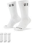 Nike Essential Crew Socken White/Black XL