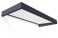 Canopia by Palram Vordach f&uuml;r Haust&uuml;r Sophia 2150 Pultvordach 215 x 95 cm Grau
