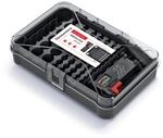 Kistenberg Battery Box KBBT Batterie-Organizer mit herausnehmbarem Batterietester bis