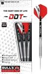 Bull's Dot D2 Steel Dart 22g, Schwarz/Silber/Blau,