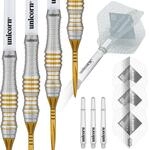 Unicorn Steeltip Dartpfeile Set | Swytch | 80% nat&uuml;rliches Wolfram Barrels mit