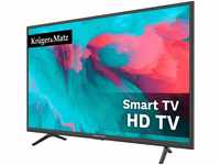 Krüger&Matz KM0232-S6, 81,82 cm (32 Zoll) LED LCD Fernseher (HD Smart DVB-T2 / S2
