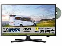 Gelhard GTV2482PBT LED 24 Zoll Wide Screen TV DVD DVB/S/S2/T2/C 12/24/230 Volt