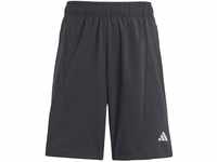 adidas Boy's JUNIOR Training AEROREADY Shorts Freizeit, Black/Reflective Silver,