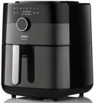 Arzum 6L Hei&szlig;luftfritteuse Schwarz, 8 voreingestellte Kochprogramme Airfryer
