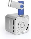 MusicMan Mini Soundstation (MP3 Player, Stereo Lautsprecher, Line In Funktion,