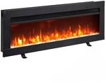 Elektrokamin BALDERIA Agnes 36 - Stand-, Wand- oder Einbaukamin, 3D-Flammeneffekt,