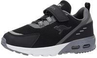 KangaROOS Unisex Kinder Kx-arg Ev Sneaker, Jet Black Steel Grey, 31 EU
