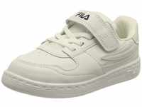FILA Jungen Unisex Kinder FXVENTUNO Velcro TDL Sneaker, White, 27 EU