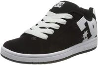 DC Shoes Jungen Court Graffik Skate Shoe, Black White, 34.5 EU
