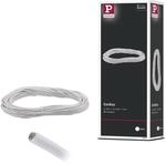 Paulmann 94591 Seilsytem Spannseil Corduo 20m isoliert 2,5qmm Seil Wei&szlig; Drahtseil
