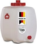 GRAF Universal-Fass 100 Liter oval aus lebensmittelechten PE - Wasserkanister,