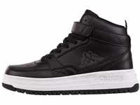 Kappa Unisex STYLECODE: 243346 DRAYDON Sneaker, Black/Grey, 41 EU